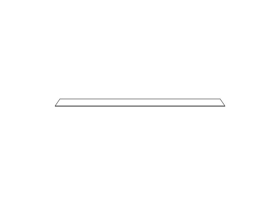 42x180 Top (No Side Panels)- Polytec Melamine 16mm - BESTA