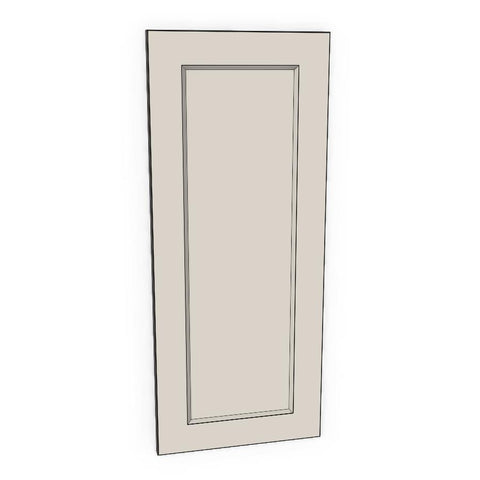 300mm Cabinet Door (297x717mm) - French Shaker - Painted (2Pac Poly), line drawing