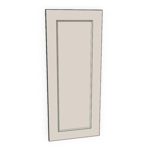 300mm Cabinet Door (297x717mm) - French Shaker - Unpainted (Raw), line drawing