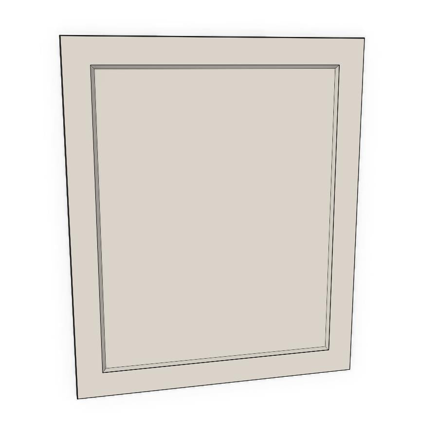 600mm Cabinet Door - French Shaker - Unpainted (Raw) - KABOODLE