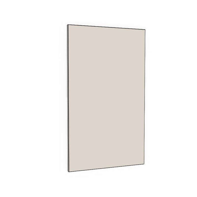 Deep Wall End Panel (420x720mm) - Woodgrain, line drawing