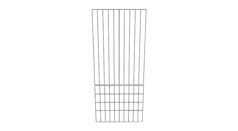 100x236 - 2 Doors + 4 Drawer Fronts - Coastal - Painted (2Pac Poly) - PAX - (To Fit 100cm PAX Frame)